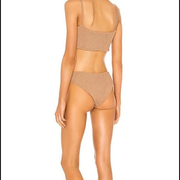 Hunza G Gigi Bikini Metallic Bronze